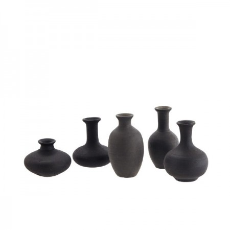 Βάζα mini από τερρακόττα set/5 (τιμή ανά τεμάχιο)